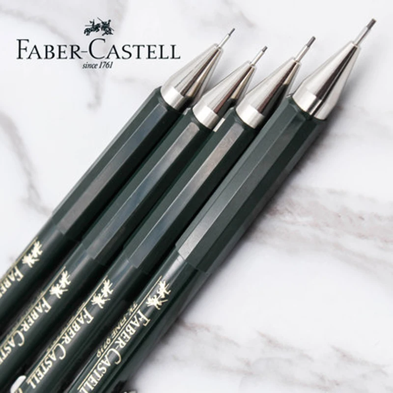 Imagem -02 - Faber-castell Lápis Automático para Desenho Profissional Lápis de Atividade para Estudantes e Escrita 9713 0.3 0.5 0.7 mm Peça