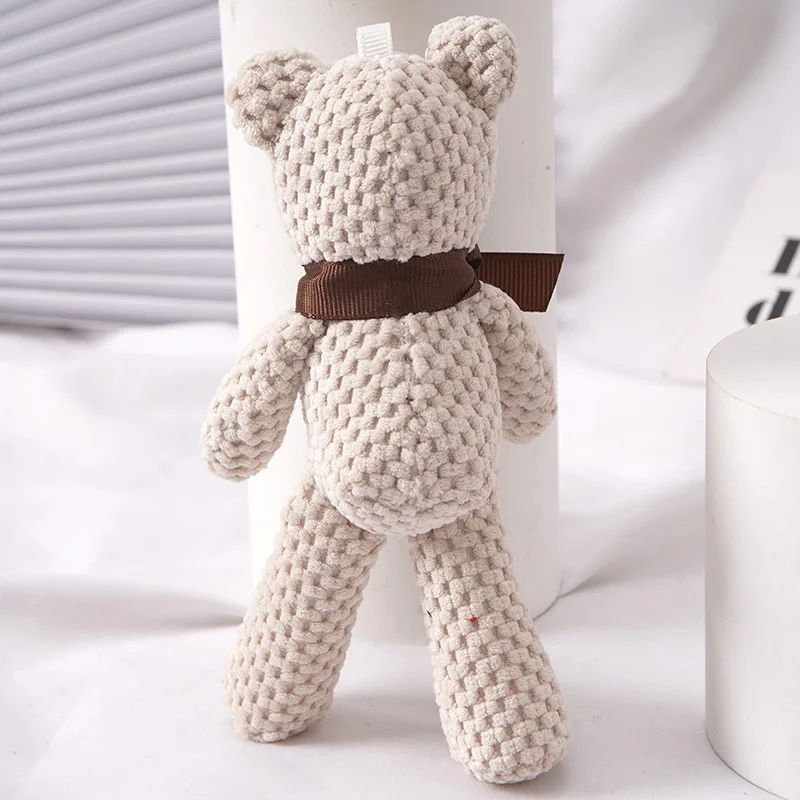 18-20Cm Teddy Bear Knuffels Leuke Jurk Konijn Hanger Poppen Geschenken Verjaardag Wedding Party Decor