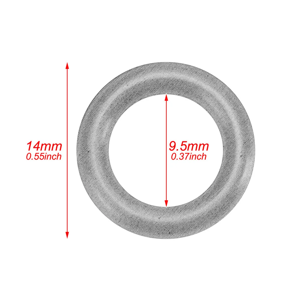 10PCS Motorcycle 11105 Twin Cam O-Ring Oil Drain Plug Black Sealing Dealing Ring For Harley Dyna Softail Touring Sportster XL