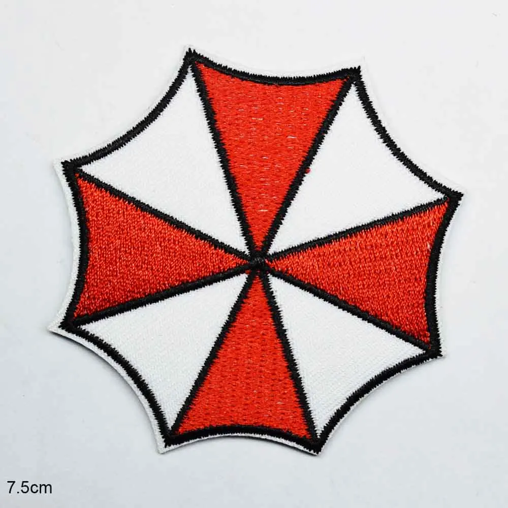 Umbrella Iron On Patch Embroidered Clothes Patch For Clothing Woman Clothes Stickers Garment Apparel Accessories