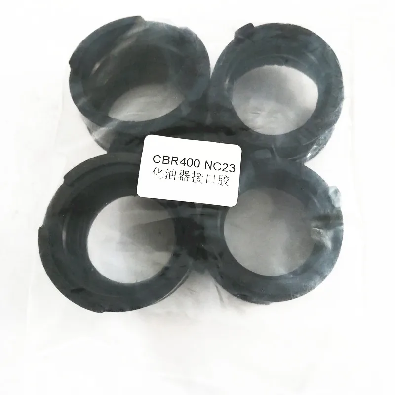 Motorcycle Rubber Carburetor Adapter Inlet Intake Pipe fit For Honda 16212 KAF 000 16213 KY2 010 CBR400 NC23 CBR400 CB 1 CB400F - view 2