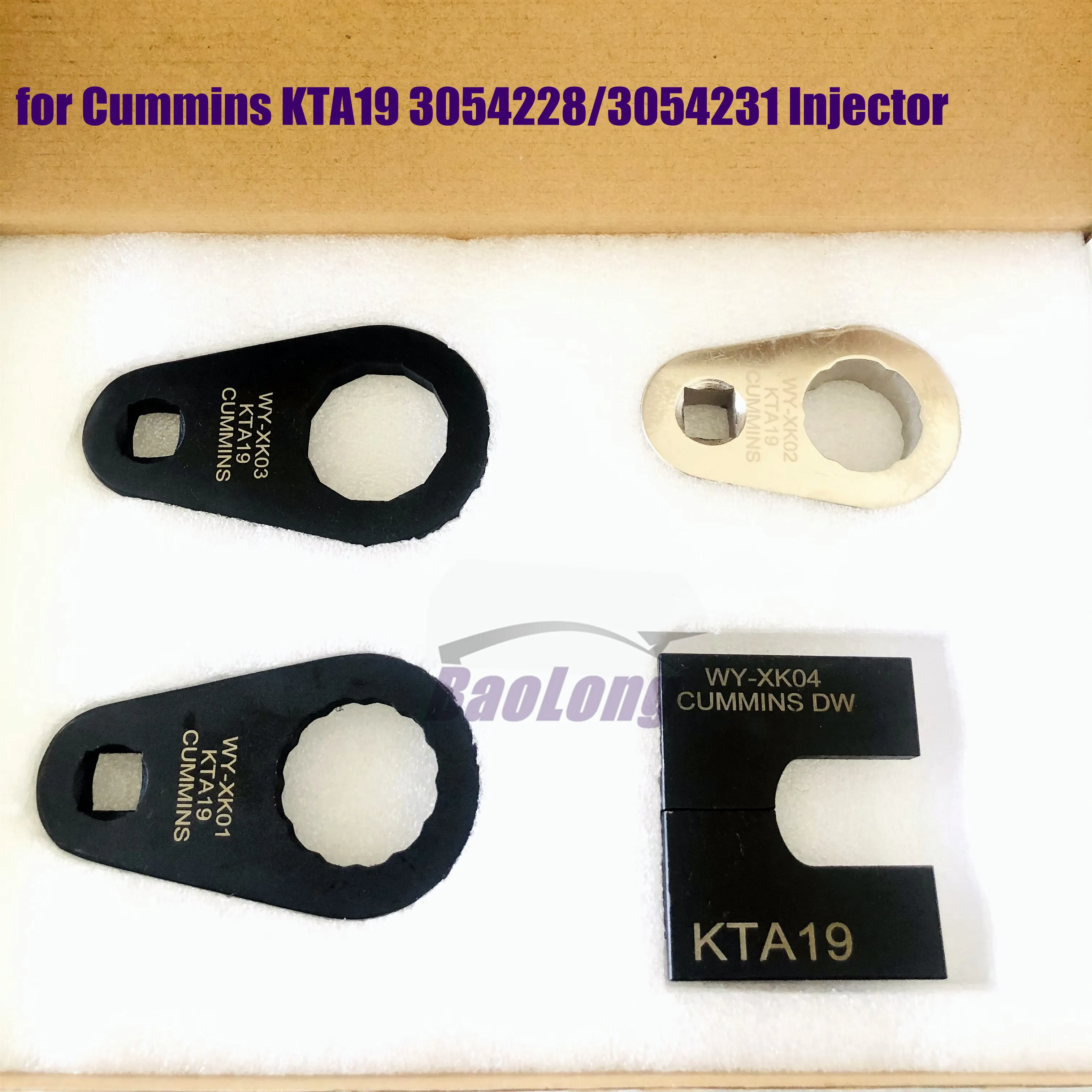 

for Cummins Diesel Injector KTA19 Repair Tool Kits, Common Rail Injector 3054228/305423 Disassemble Adaptor Clamp