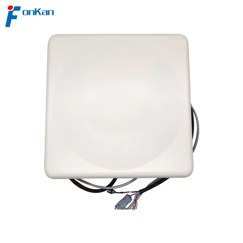 

UHF Reader Middle Distance UHF EPC G2 ISO-18000-6C RFID Integrated Reader Read Temperature Label Tags 3-4M RS232