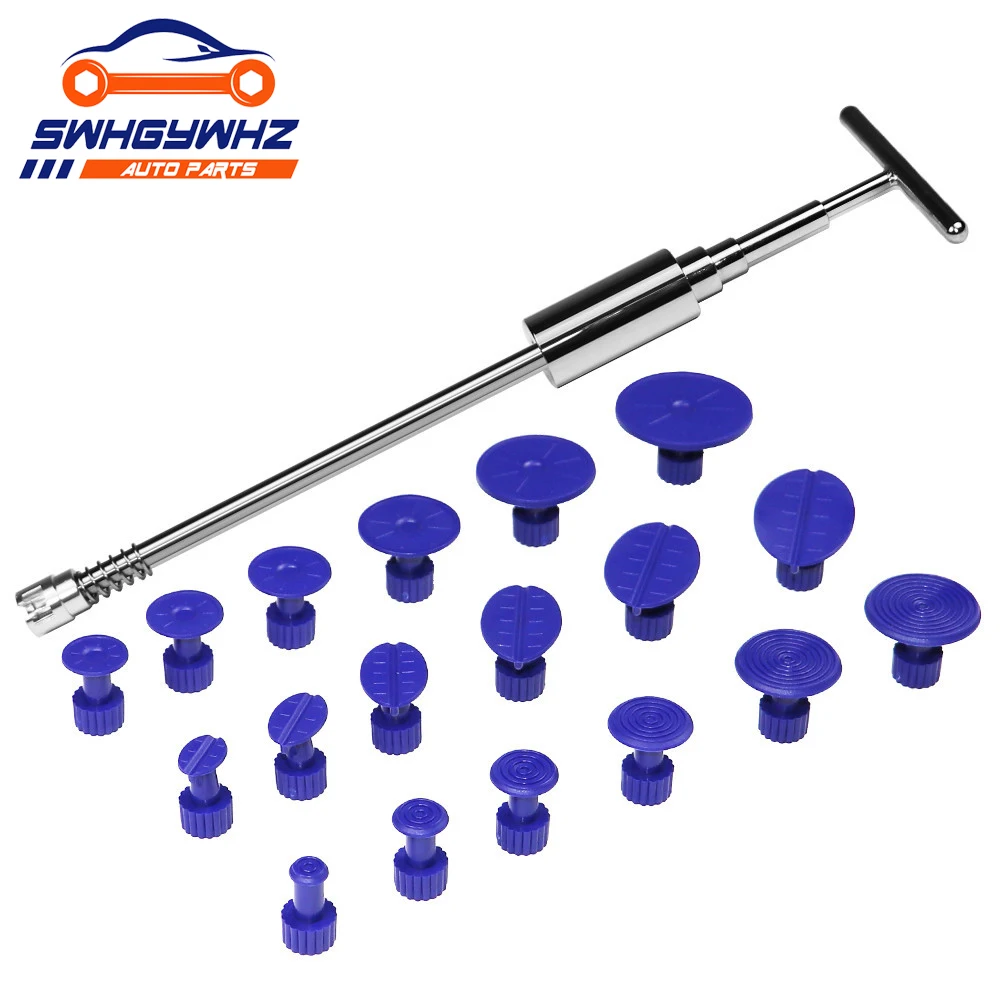 

Tools Auto Repair Tool Car Dent Repair Dent Puller Kit 2 in 1 Slide Hammer Reverse Hammer Glue Tabs Suction Cups