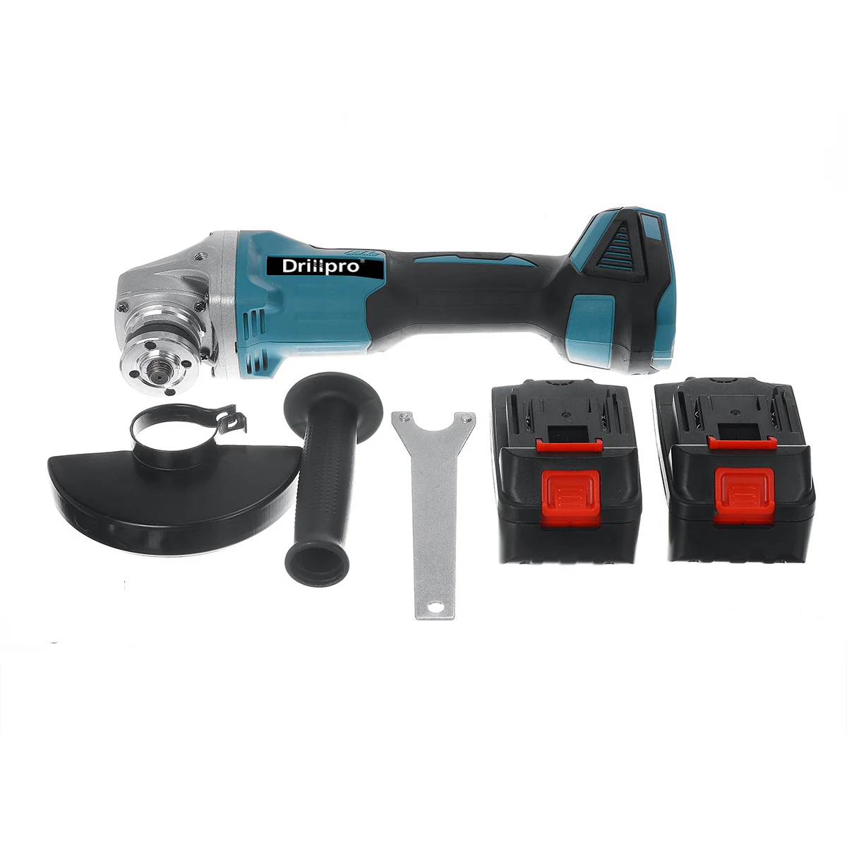 Imagem -06 - Drillpro 125 mm M14 Brushless Ângulo Moedor Elétrico Máquina de Corte com Bateria de Lítio-íon Ferramenta Elétrica para Makita 18v Bateria