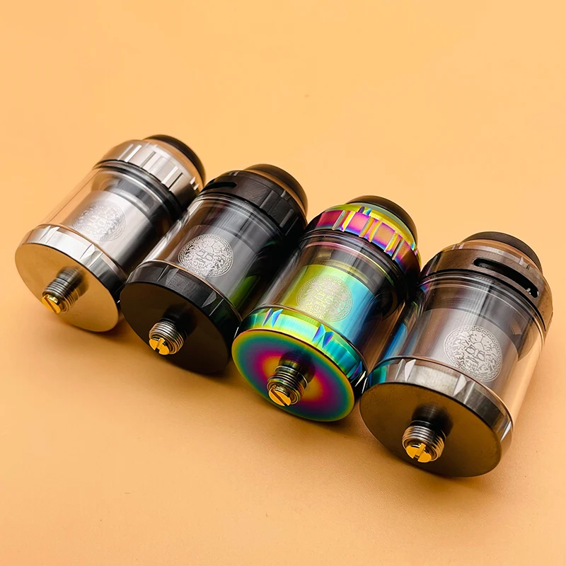 Dsxvape-噴霧器zeus x rta zeus x,3.5ml/4.5ml,25mm,ダブルコイル,メッシュ,カバー