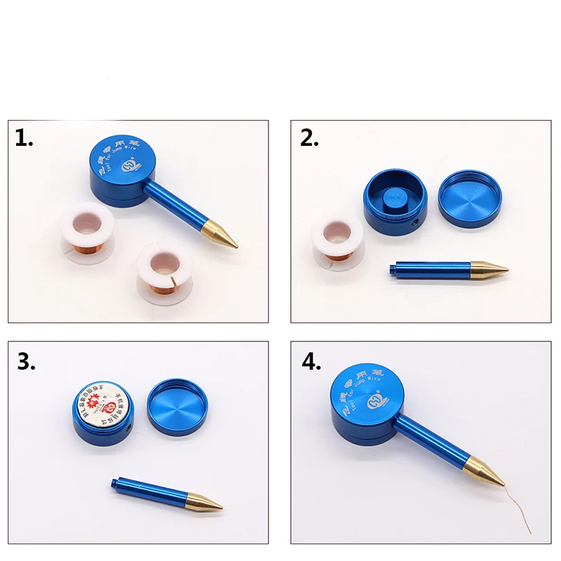 MA YUAN 0.02mm Jumper Wire Pen BGA Welding Assistant Tool Jumper Wire Soldering Repair Tool for Mobile Phone Motherboard Repair