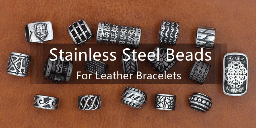 Stainless Steel Animal Eagle Head Claws Small Hole Beads Charms for Beaded Bracelet Necklace Jewelry Making Accessories 4Pcs