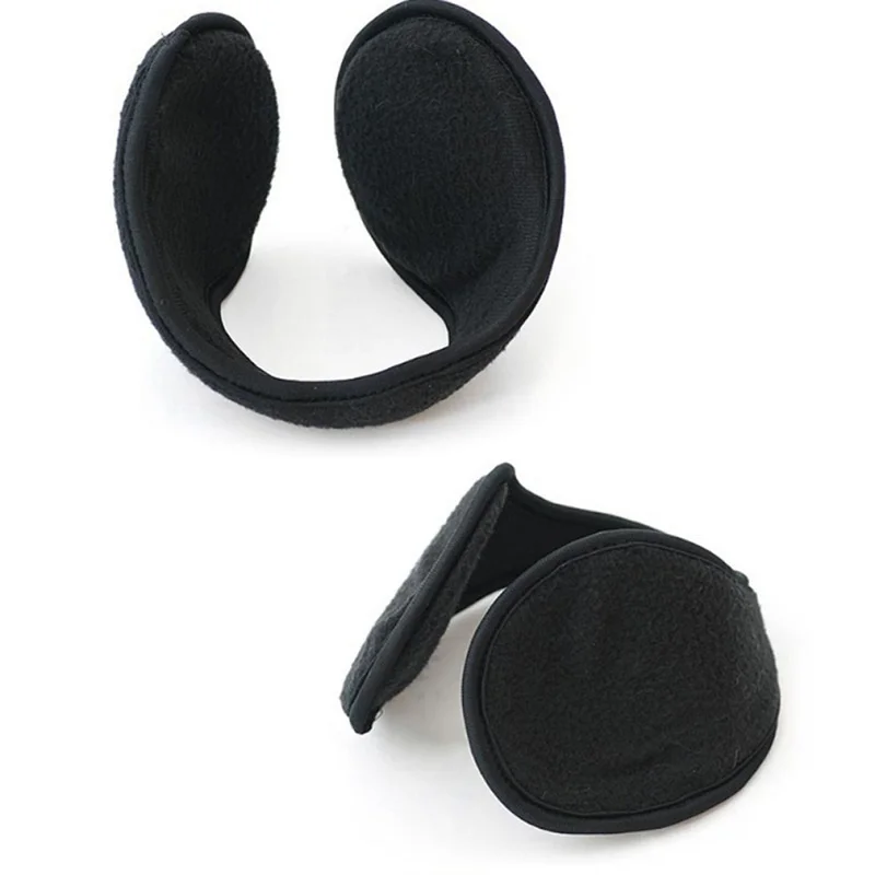 Unisex ผ้าฝ้าย Plush Earmuffs Soft Thicken HeadBand Plush ฝาครอบหู Muff ป้องกัน Earflap สำหรับผู้ชายผู้หญิงหญิงหูฤดูหนาวอุ่น