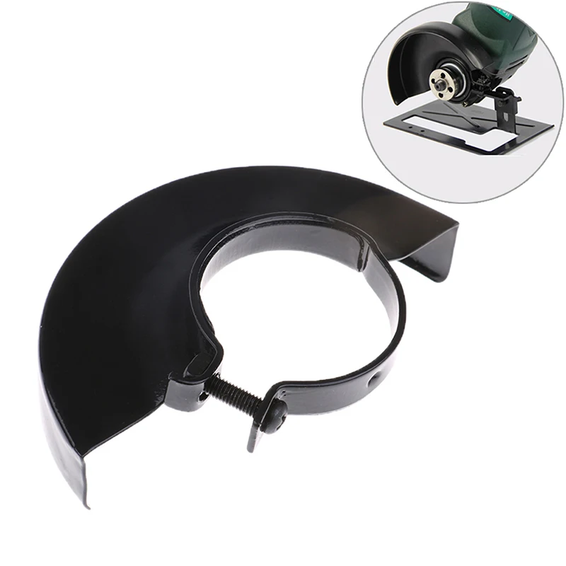 Cutting Machine Base Metal Wheel Guard Safety Protector Cover for Angle Grinder Black Color