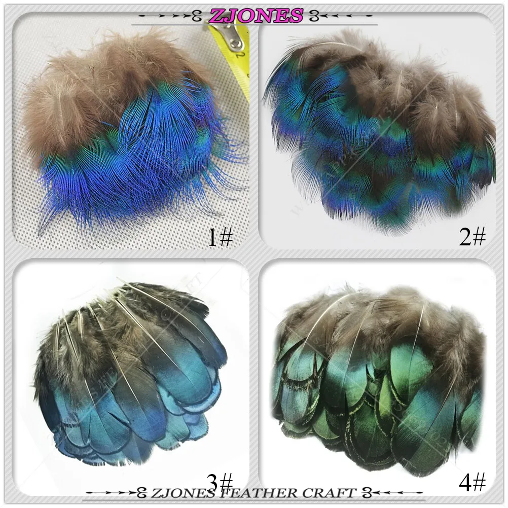 Wholesale 20-500pcs Beautiful Natural Peacock/Pheasant/Ostrich /Rooster Feather For Craft Jewelry Making Plumes DIY Accessories