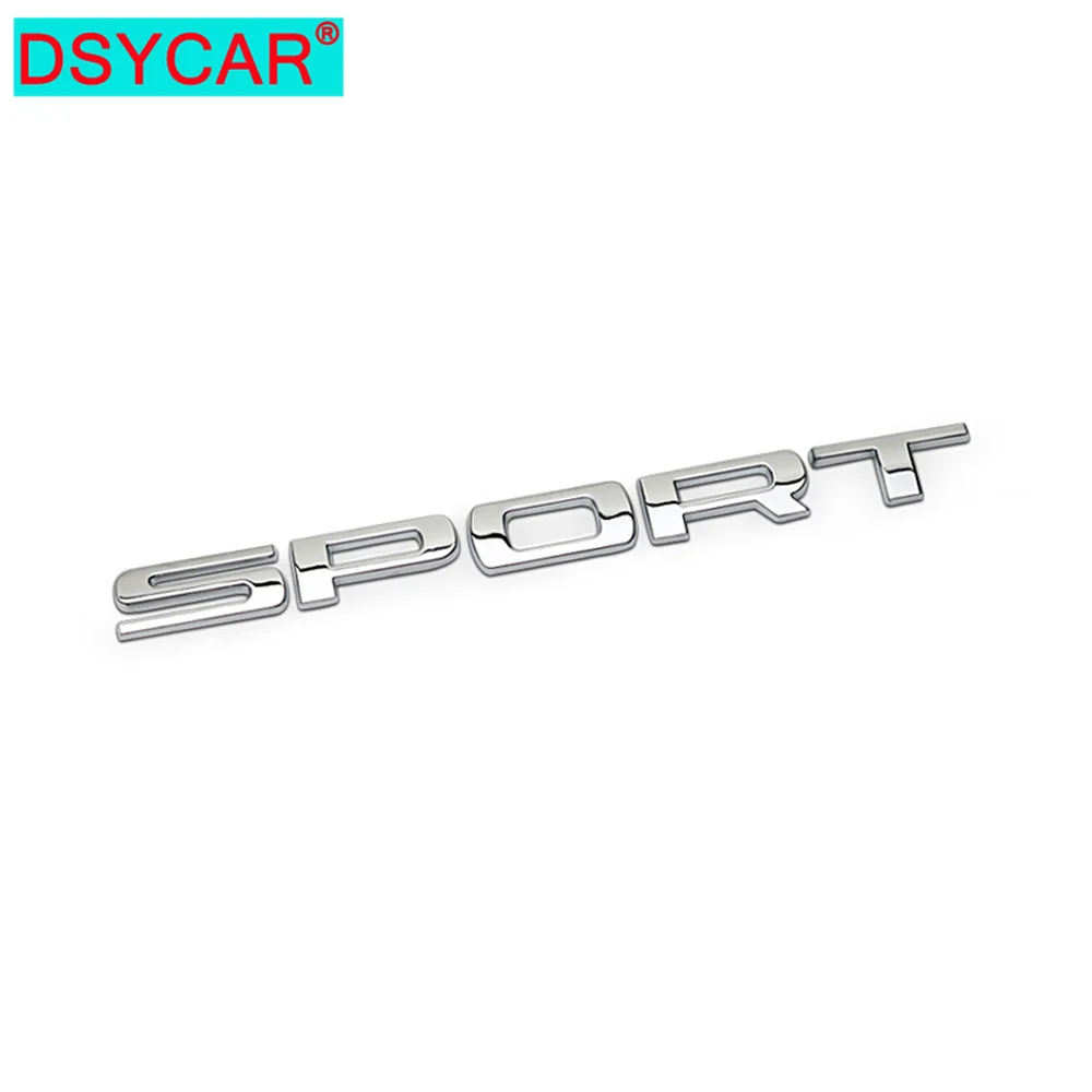 DSYCAR 1Pcs New 3D Metal SPORT Car Side Fender Rear Trunk Emblem Badge Sticker Decals for Jeep Renegade Compass Patriot Cherokee