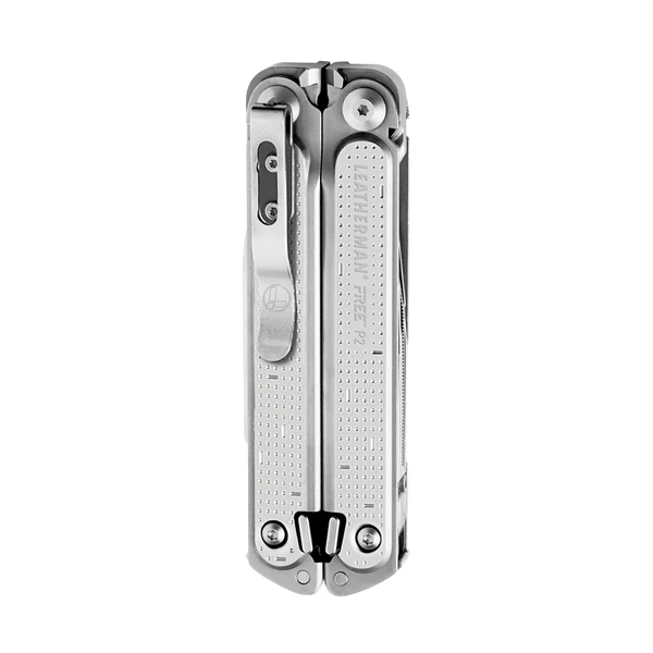 LEATHERMAN - FREE P2 Multitool with Magnetic Locking, One Hand Accessible Tools and Premium Nylon Sheath