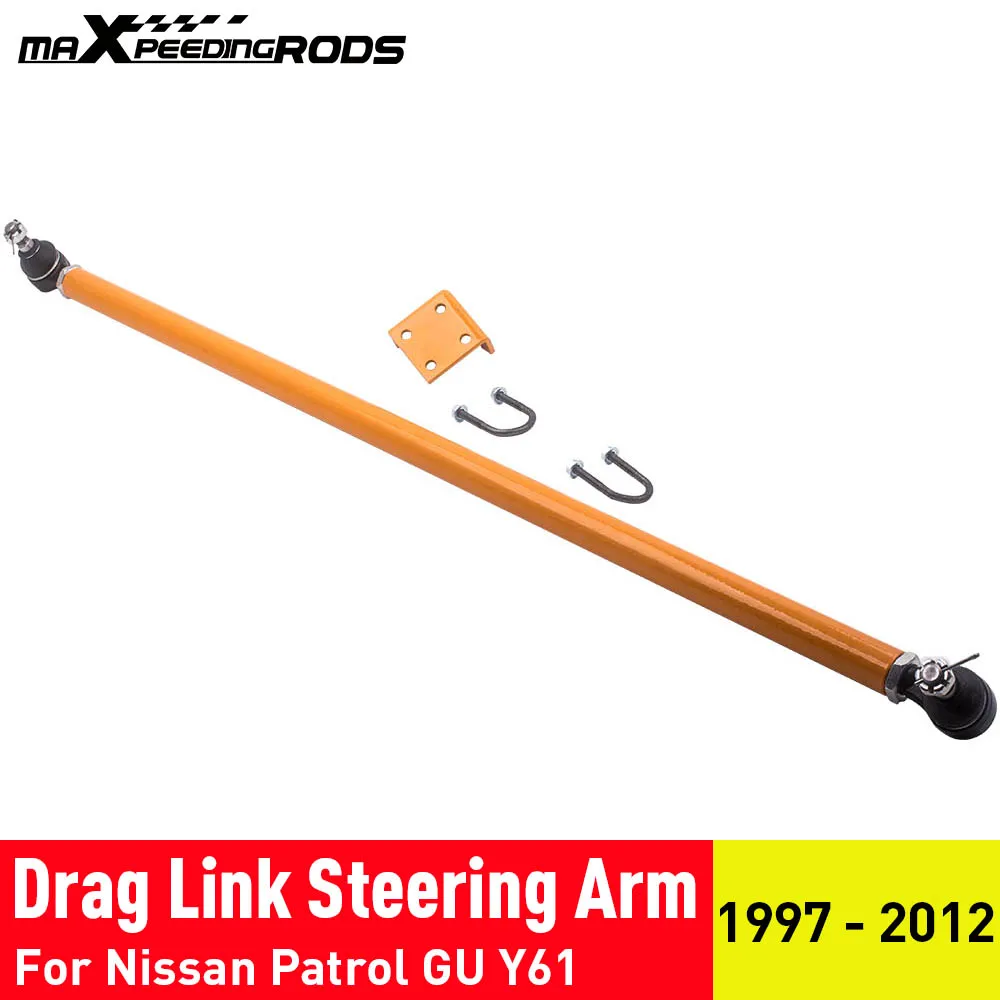 

Front Adjustable Drag Link Steering Arm Set For Ford Mavericks 1997 - 2012 Track Rod Panhard Bar