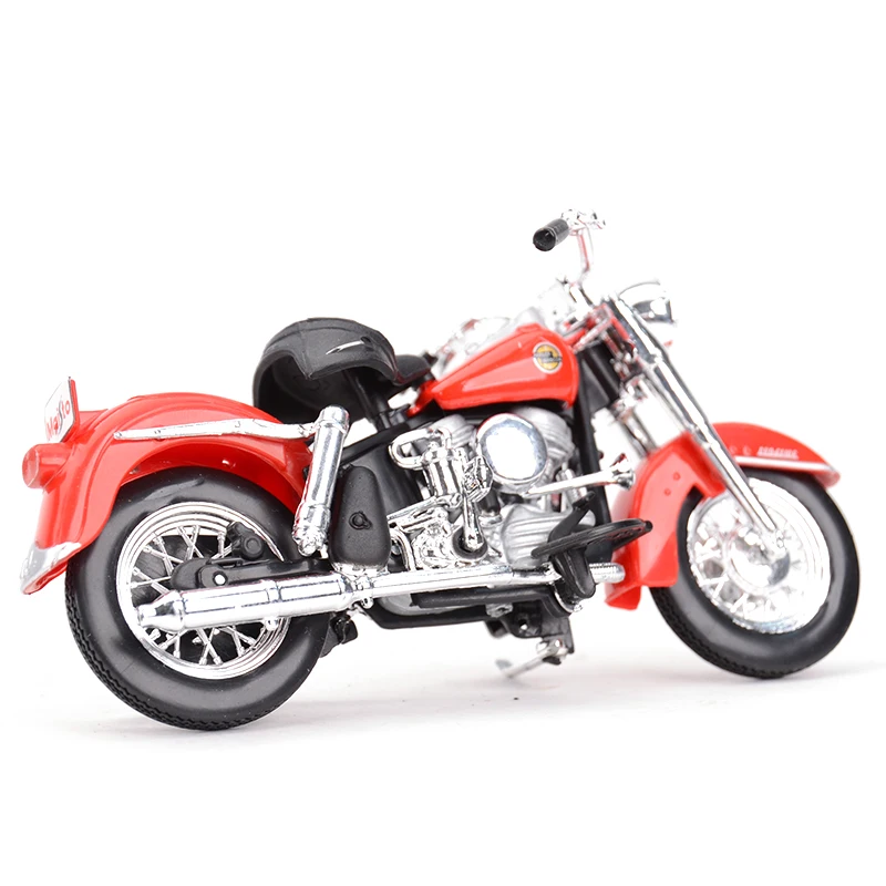 Maisto 1:18 Harley Davidson 1958 FLH Duo Glide Die Cast Vehicles Collectible Hobbies Motorcycle Model Toys