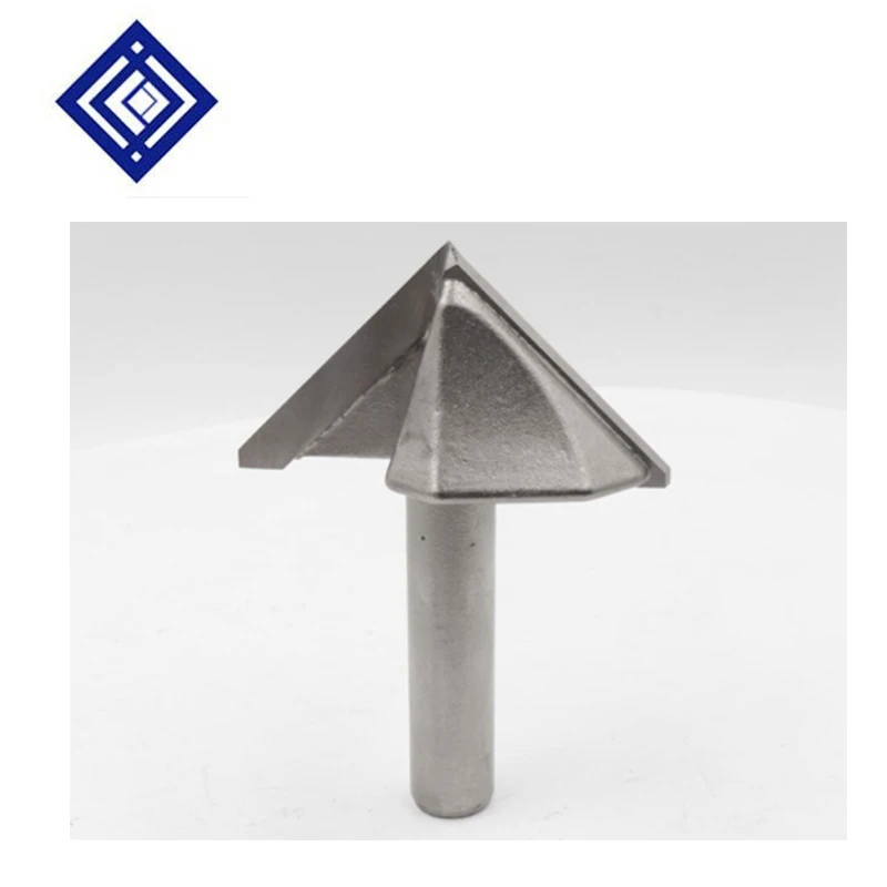 2ชิ้น/ล็อต90องศาV-รอบด้านล่างตัดไม้Milling Breakเครื่องตัดมุมเครื่องแกะสลักมีดมิลลิ่ง