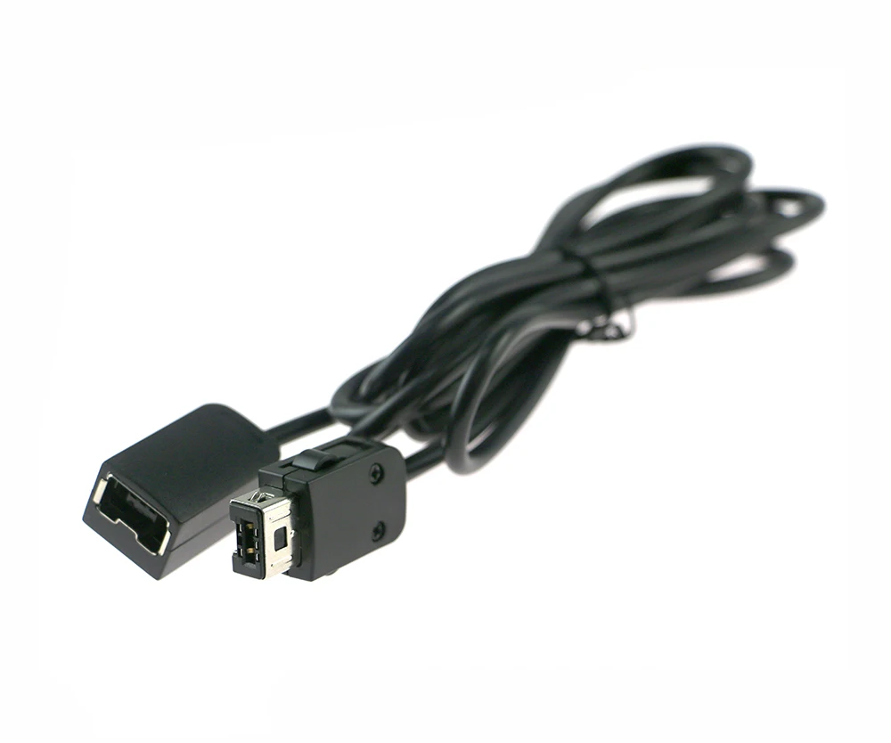 1 قطعة 1.8 متر غمبد تمديد كابل لعبة موسع الحبل ل نينتندو SNES الكلاسيكية وحدة تحكم صغيرة ل NES لوحدة تحكم وي الأسود