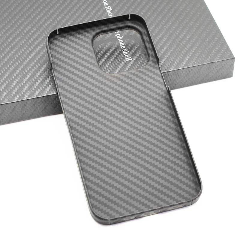 iStore Carbon fiber case For Apple iPhone 13 Pro Max Case Fully enclosed protective shell Aramid fiber material case