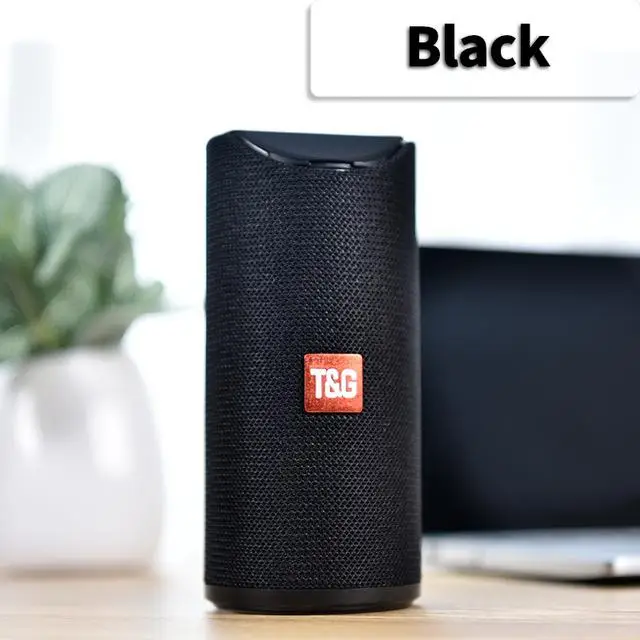 TG-113 Bluetooth Speakers Portable True Wireless Sound Box Waterproof Loudspeaker Mini Column Music Bass Outdoor Speaker