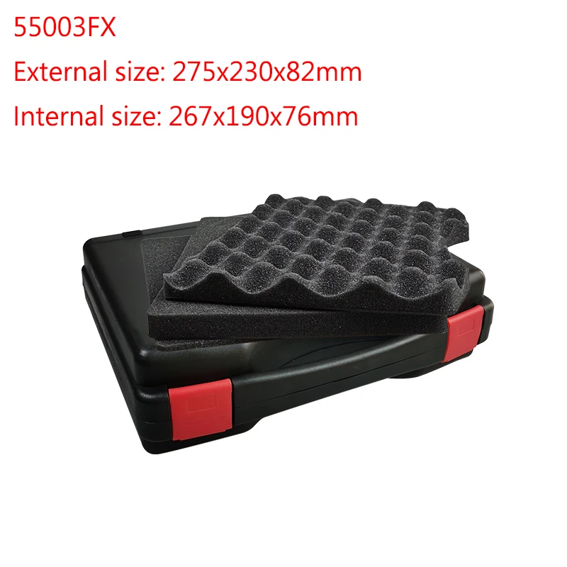 Multifunctionele Hardware ToolBox Draagbare Plastic Instrumentenkoffer Notebook Beschermende Opbergdoos Outdoor Apparatuur Gereedschapskoffer