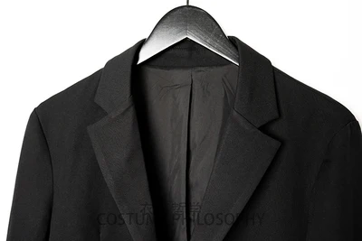 Men's suits  style slim dark plate buckle Chinese style