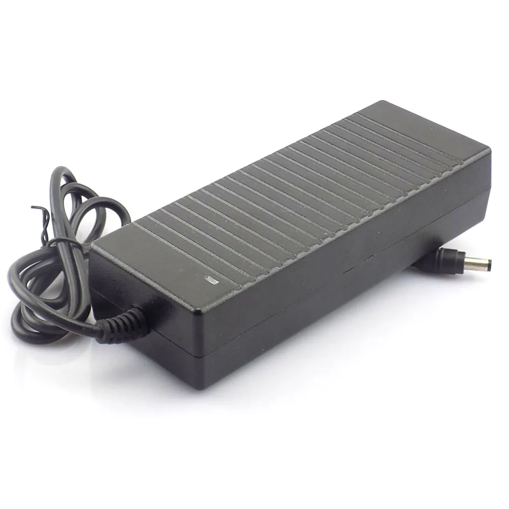 Adattatore per cavo di alimentazione da cc a ca 12V 8a 8000ma 100-240V per telecamera IP CCTV adattatore per striscia luminosa a LED spina connettore 5.5x2.1mm