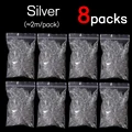 8 bolsas de plata