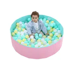 Ocean Ball Pool Children Home Folding Ball Pool Toy Indoor Fence Baby Bubble Color Ball Game Multi-function Folding Pool