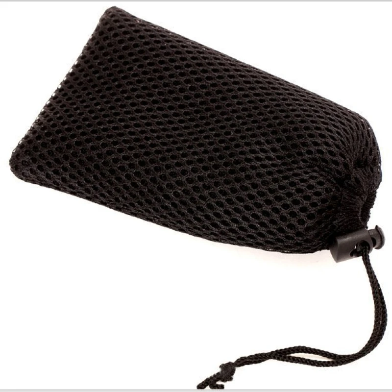 100pcs high quality mesh jewelry pouch 8*10cm gift drawstring bag  accessories jewelry storage dust bag free shipping