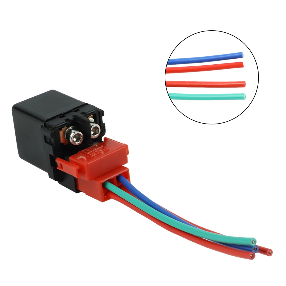 Motorcycle Igniter key Switch Starter Solenoid Relay with Plug For Honda CB600 CB900 CBR1000 CBR600 CBR900 NSS250 VT1100 VFR800