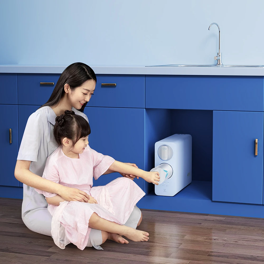 Youpin VIOMI очиститель воды под кухню 400 г/600 г бытовой прямой очиститель питьевой воды обратный осмос уровень 6 фильтр