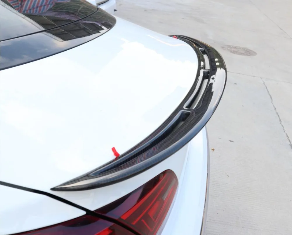 Carbon Fiber Car Rear Wing Trunk Lip Spoilers Fits For VW Volkswagen CC 2009 2010 2011 2012 2013 2014 2015 2016