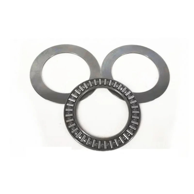 1Pcs AXK0619 ~ AXK7095 + 2AS Stuwkracht Naald Platte Rollagers Met Twee Ringen