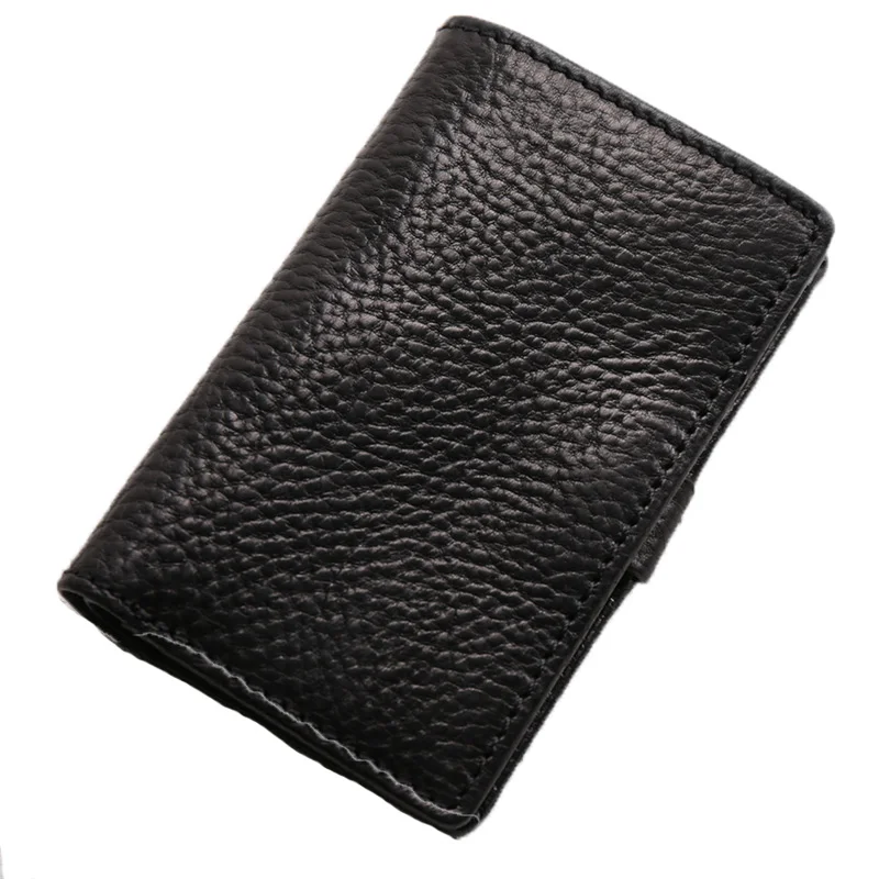 New Arrivals Genuine Leather Key Holders Key Housekeepers Multi-function Key Wallet 2020 Cowhide Key Wallet Hot Sales