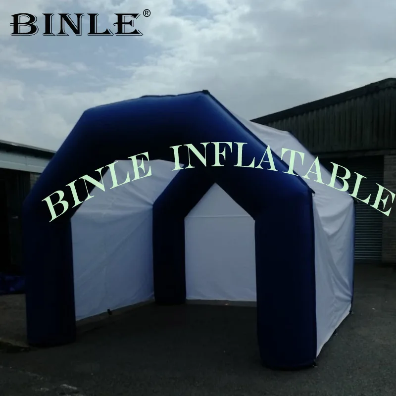 4mx4m Environmental Garage type mobile inflatable workshop,inflatable car tent,temporary shelter for outdoor