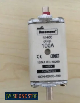 

Fuse 80A NH00 100A 100NHG00B-690 690V Fuse