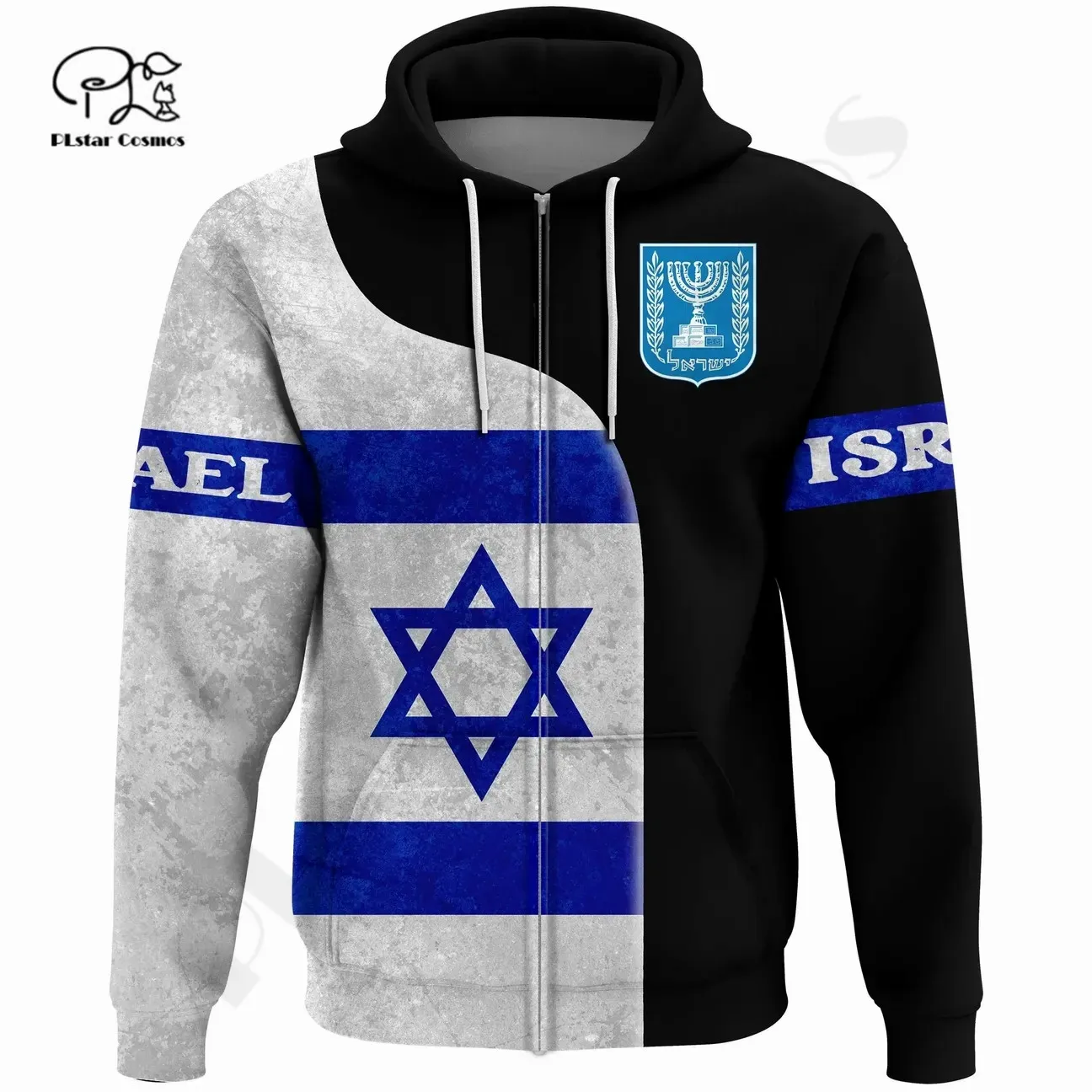 PLstar Cosmos 3DPrint Newest Sport Israel Country Flag Unique Men/Women Cozy Hrajuku Casual Streetwear Hoodie/Zip/Sweatshirt 2