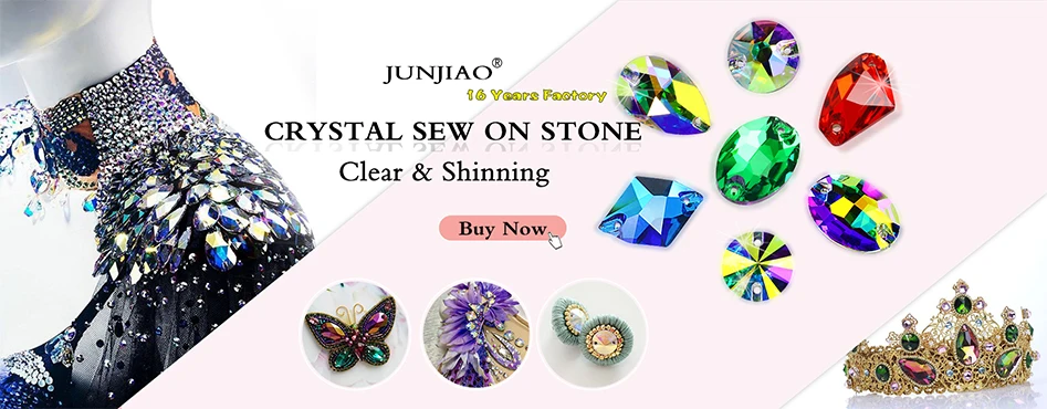 Crystal Rhinestones Fat Triangle All Color Sew On Stones Glass High Quality Flatback Sewing Rhinestone For Clothes Dress Shoes