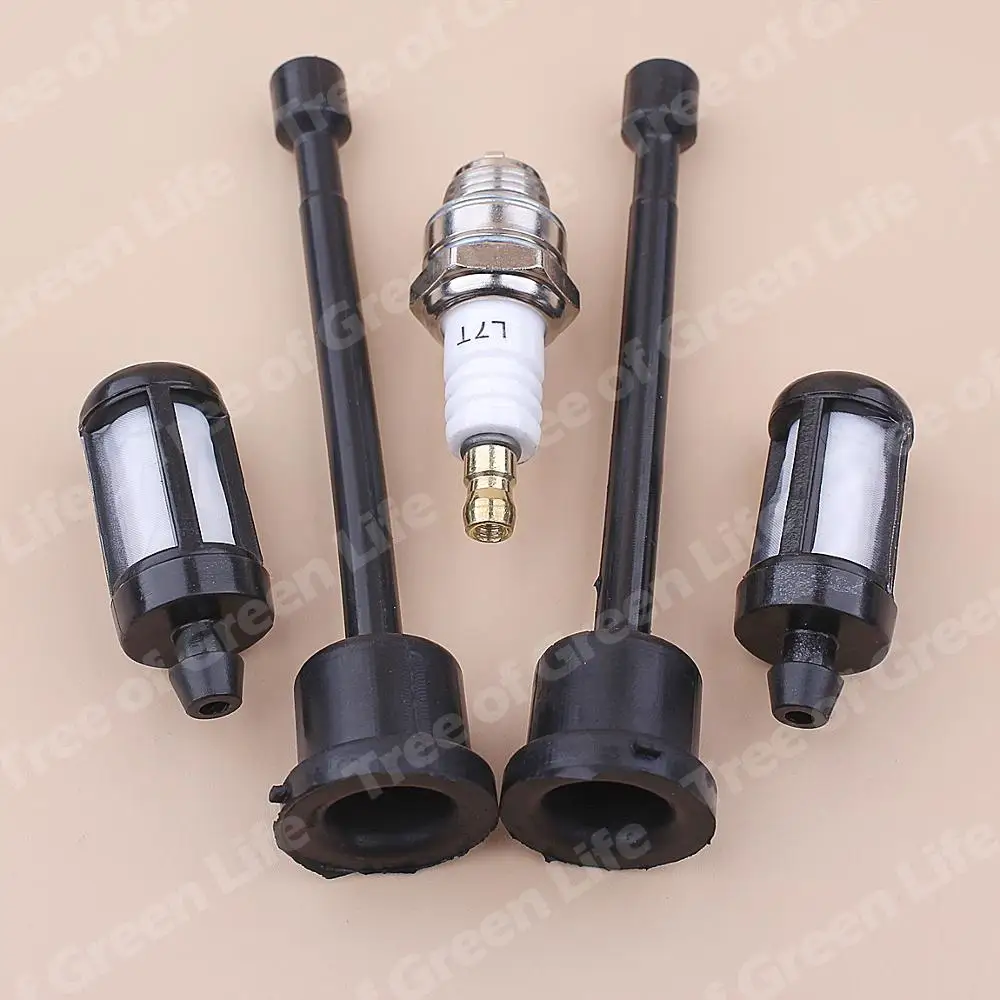 Filtro de combustível Linha Mangueira Spark Plug Kit Para Stihl 08 S10 TS350 TS360 050 051 070 075 076 090 Motosserra