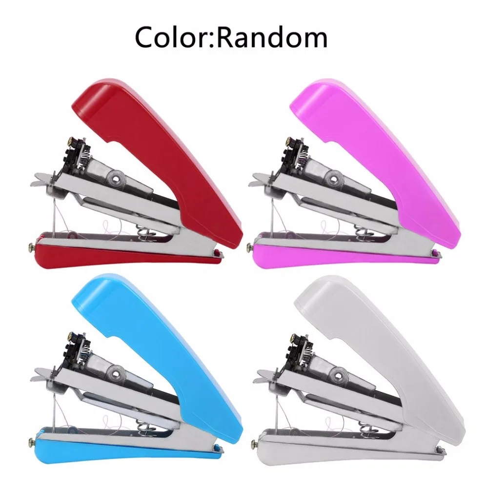 2022 New Arrivel 1pcs  Mini Travel Use Popular New Portable Cordless Mini Handy Hand-Held Clothes Fabric Sewing Machine