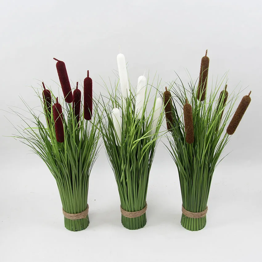 60CM Green Onion Grass Artificial Plants For Home Decor Plastic Fake Tree With Flowers Outdoor Decorations For Garden