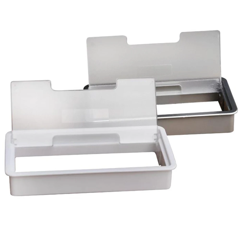 1Pcs Computer Desktop Threading Box 80x160MM For Desk Tabletop Cable Box Line Desk Line Hole Cover Square Plastic Cable Box