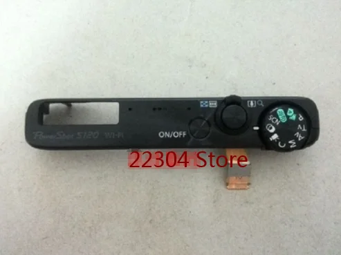 Repair Part For Canon PowerShot S120 Top Cover Ass'y With Mode Button New