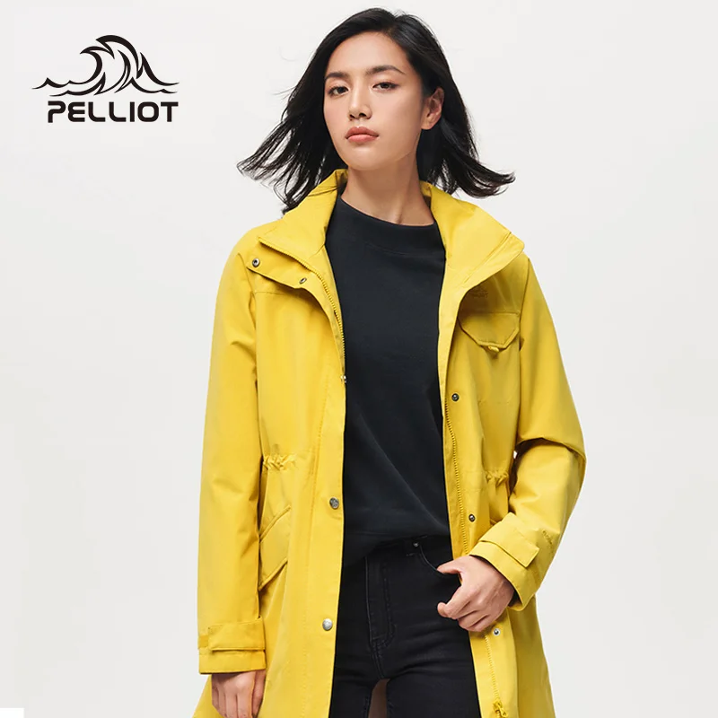 Pelliot camping winter female hiking jackets winter windproof jackets windbreakers waterproof warm women autumn coat