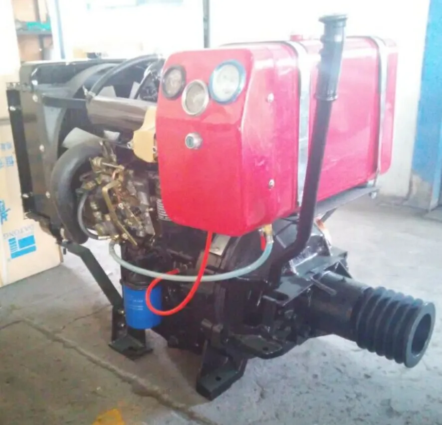 China supplier Weifang ZH2110P 28kw 38Hp 2000rmp Diesel Engine for Water Pump & fixed power Usage with clutch connecting