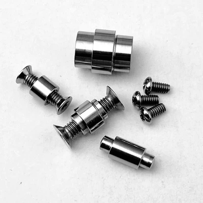 Титановый винт для Spyderco, полувоенный, винт для ручки ножа, складной нож, аксессуары