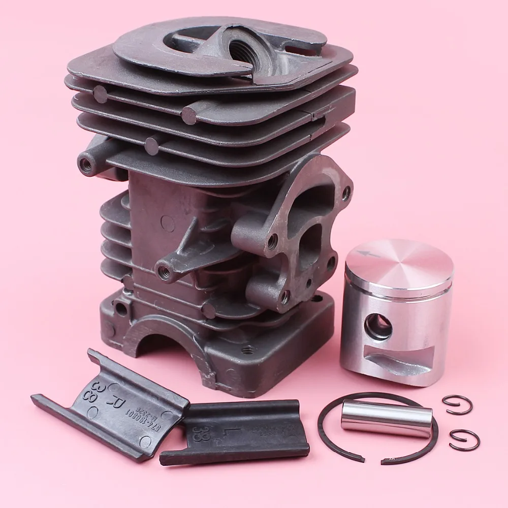 Adefol 39 مللي متر حلقة مكبس أسطوانية دبوس بحلقة إحكام Kit For Husqvarna 235 236 236E 240 240E قطع غيار المنشار 545050417 бензопила