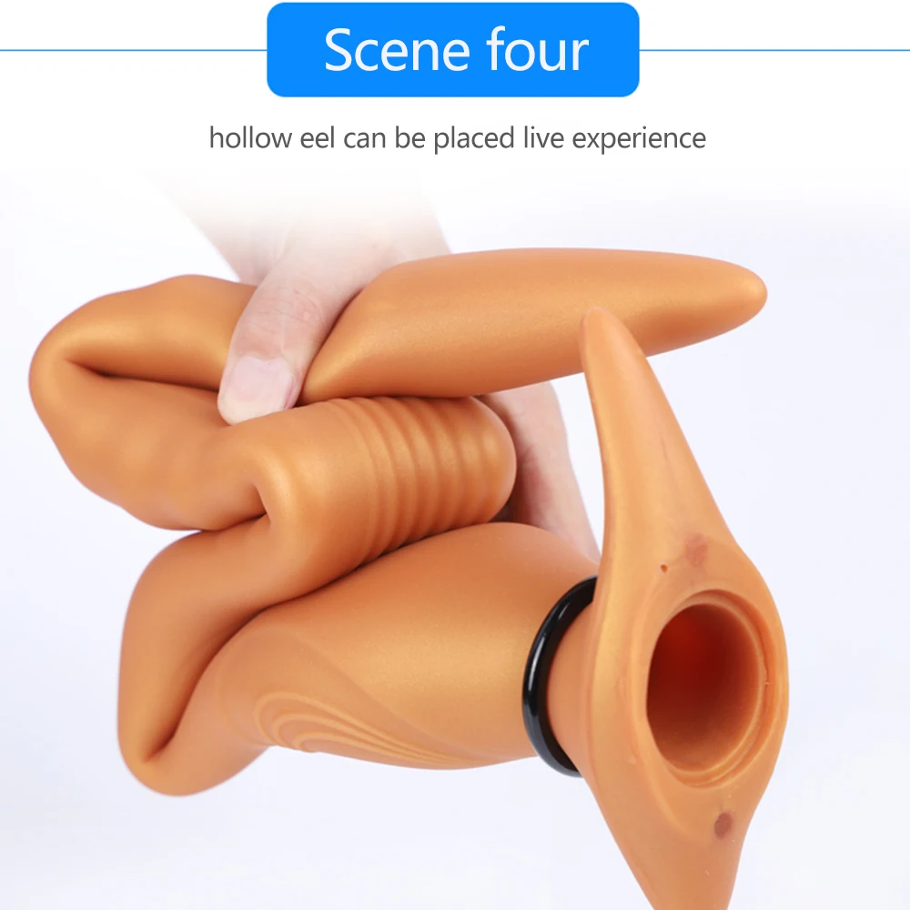 Long Anal Plug Huge Inflatable Butt Plug BDSM Vagina Anus Expansion ButtPlug Adult Games Erotic Anal Sex Toys For Men Women Gay