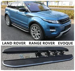 For LAND ROVER RANGE ROVER EVOQUE 2011-2019 Running Boards Side Step Bar Pedals High Quality Nerf Bars Auto Accessories