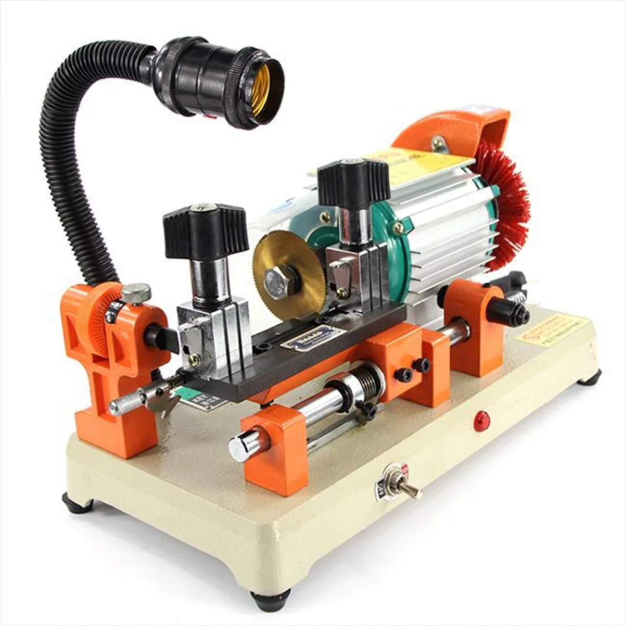 Key เครื่อง2AS ภายนอกฟันทั้งสองด้านฟัน Key Copying Machine Locksmith Supplies พร้อม Key เครื่องมือ